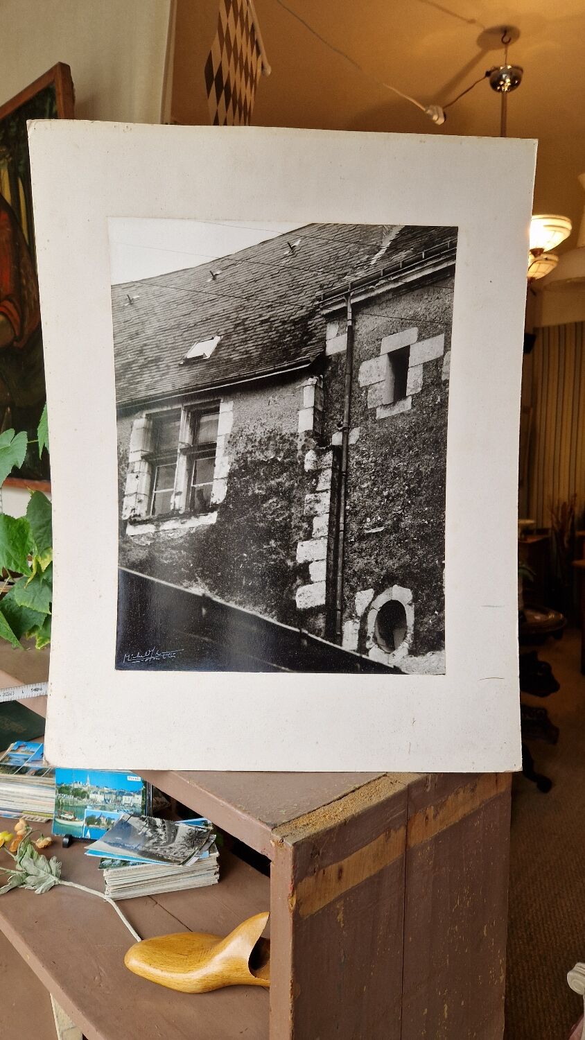 Photo black and white vintage campaign