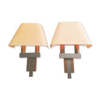 Pair of wall lamps Lumica edition 1970
