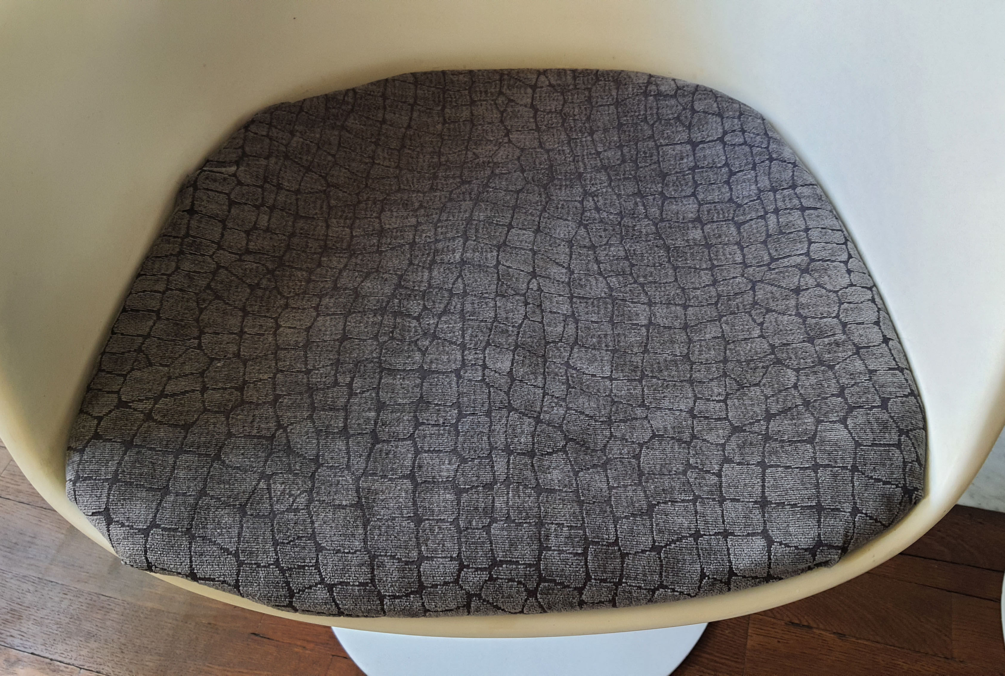 Set 4 armchairs Tulipe by Eero Saarinen Knoll International