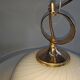 Xxl white swirl ceiling lamp murano vintage