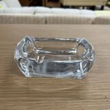 Daum crystal solo ashtray from France