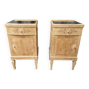 tables de chevet en bois