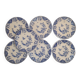 Gien Delft dinner plates