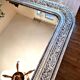 Antique Louis-Philippe mirror "Sidonie" – Art Nouveau decor