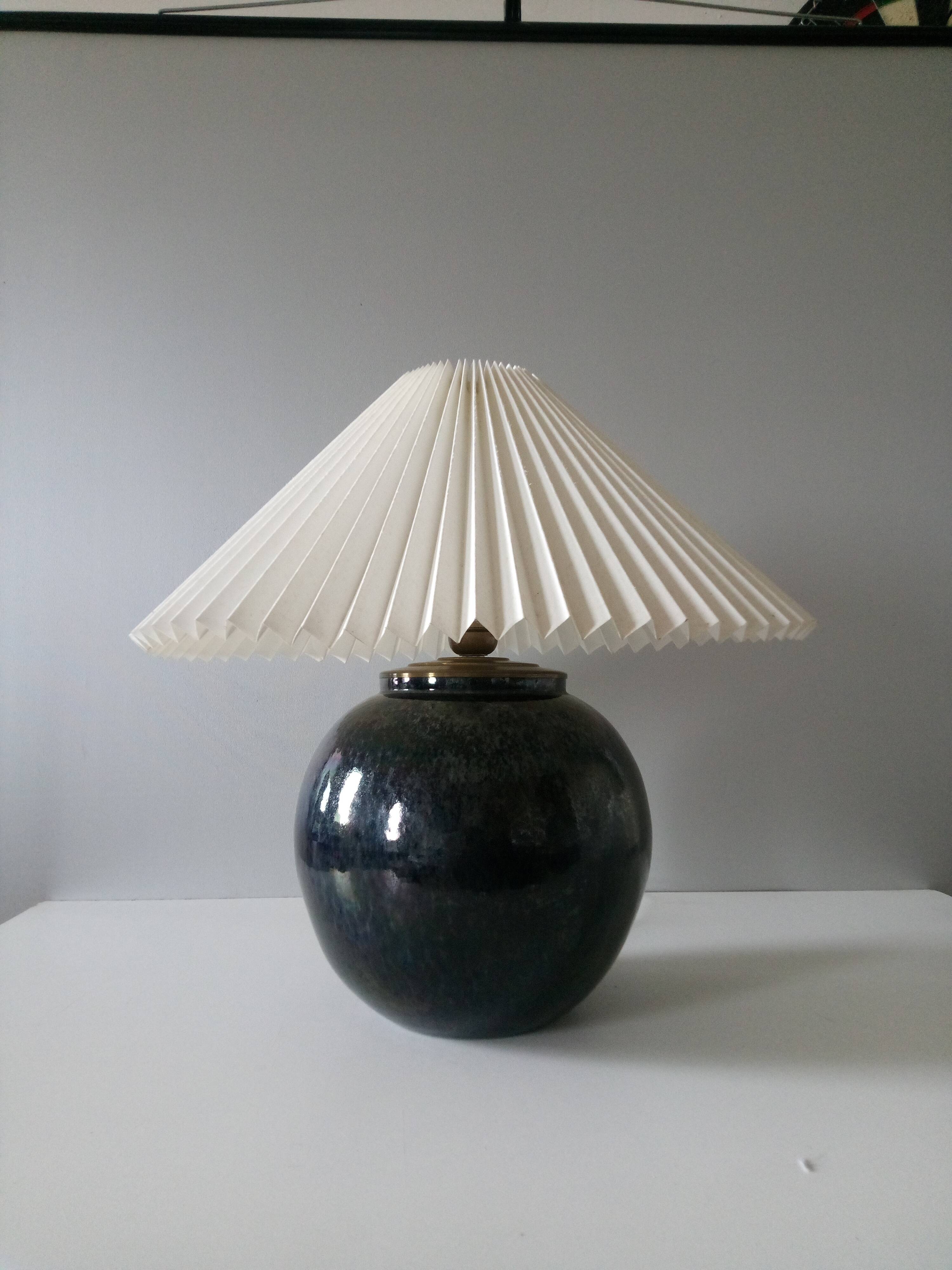 Lampe de table céramique - Jérôme Massier Vallauris