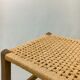 Art and crafts wood and rope stool