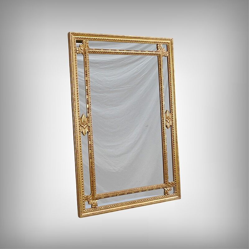Large mirror with shutters, Louis XVI style – Mid 20th century