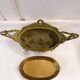 Antique planter or centerpiece in recess
