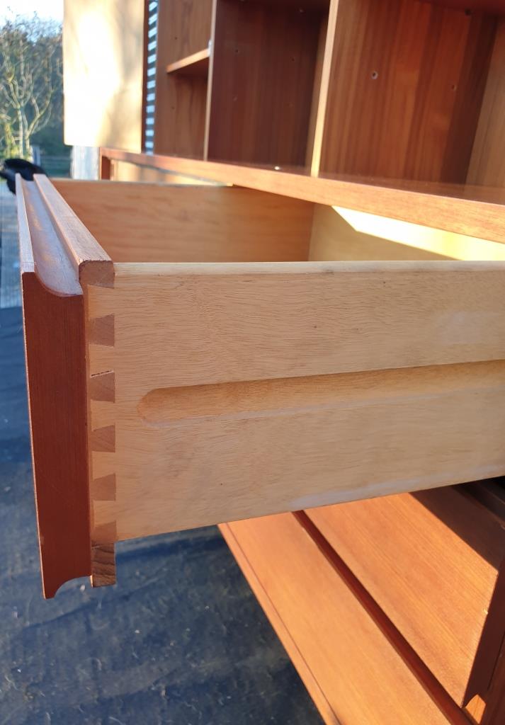 Modular teak furniture 1960 Arnaud design Louis Paolozzi