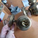 Wall lamp in oil lamp style