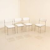 Ensemble de 4 chaises par Gijs van der Sluis 60's
