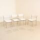 Ensemble de 4 chaises par Gijs van der Sluis 60's
