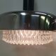 Pair of design metal chandeliers, Napako/UFO, 1970's.
