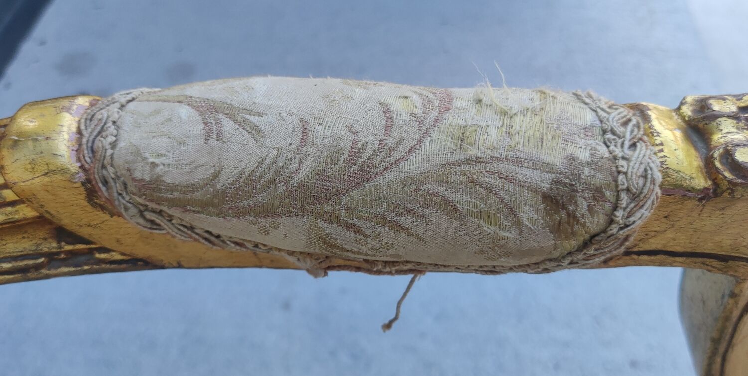 Old Louis XVI style bench