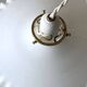 Suspension en opaline blanche