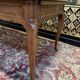 Louis XV style flat desk in blond mahogany