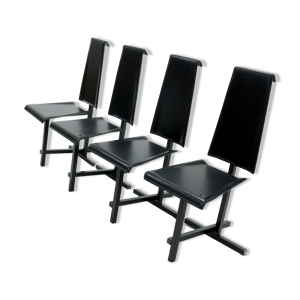 ensemble de 4 chaises