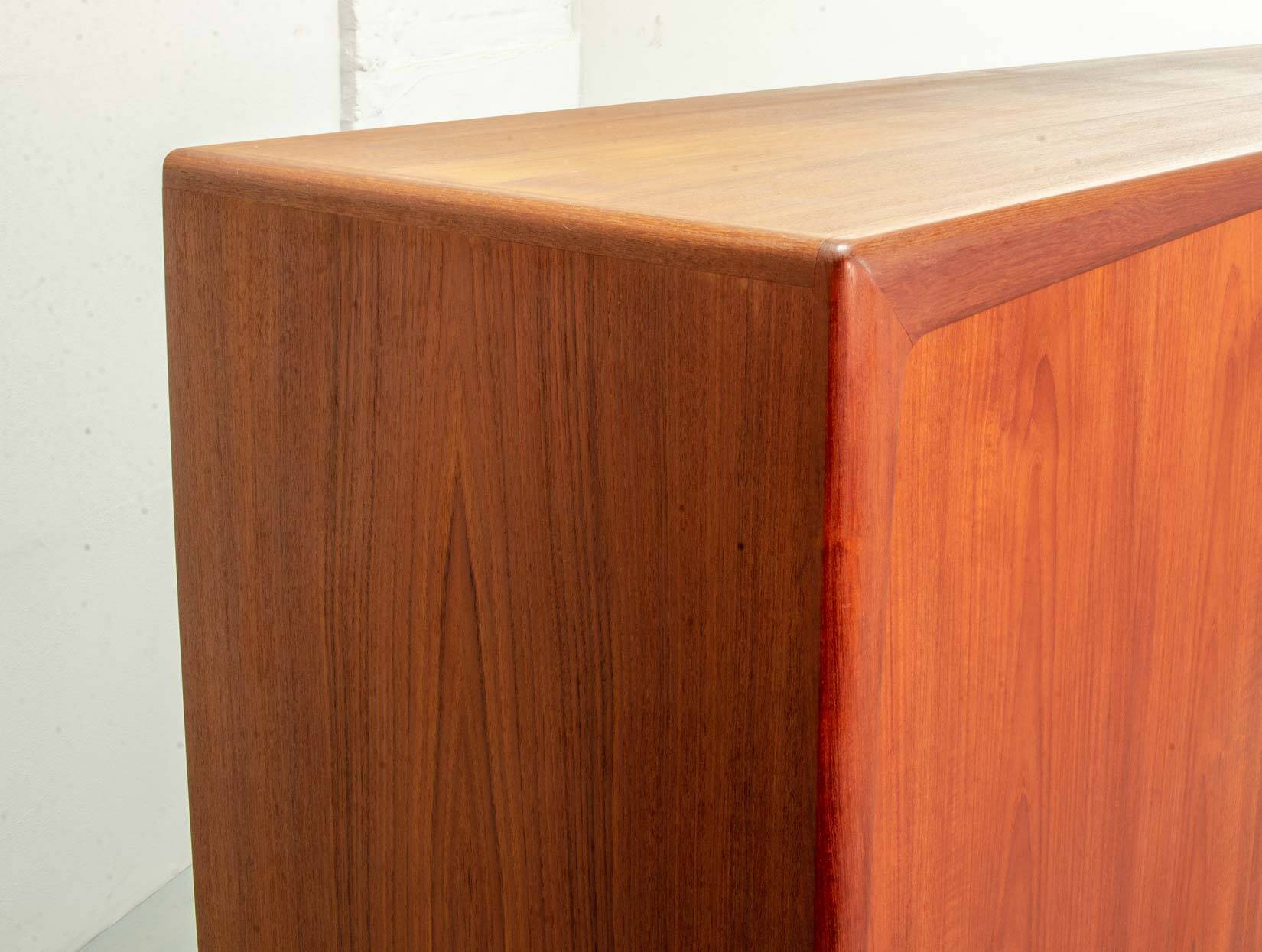 XL HP Hansen Scandinavian Design Teak Wooden Highboard Credenza Denmark 60s