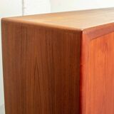 XL HP Hansen Scandinavian Design Teak Wooden Highboard Credenza Denmark 60s
