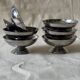 Vintage stainless steel cups
