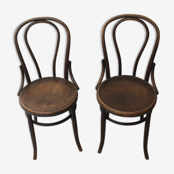 Paire de chaises Fischel