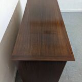 Art Deco style rosewood and sycamore sideboard circa 1950