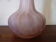 Art deco nude pink vase