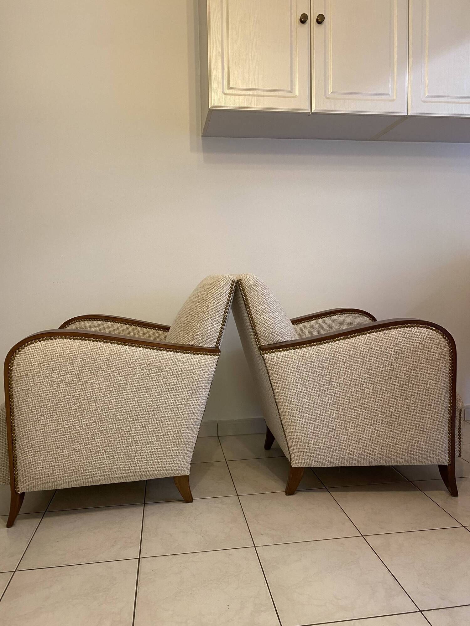 Art Deco armchairs