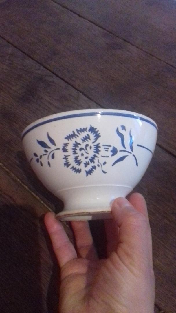 Old lunéville brand bowl