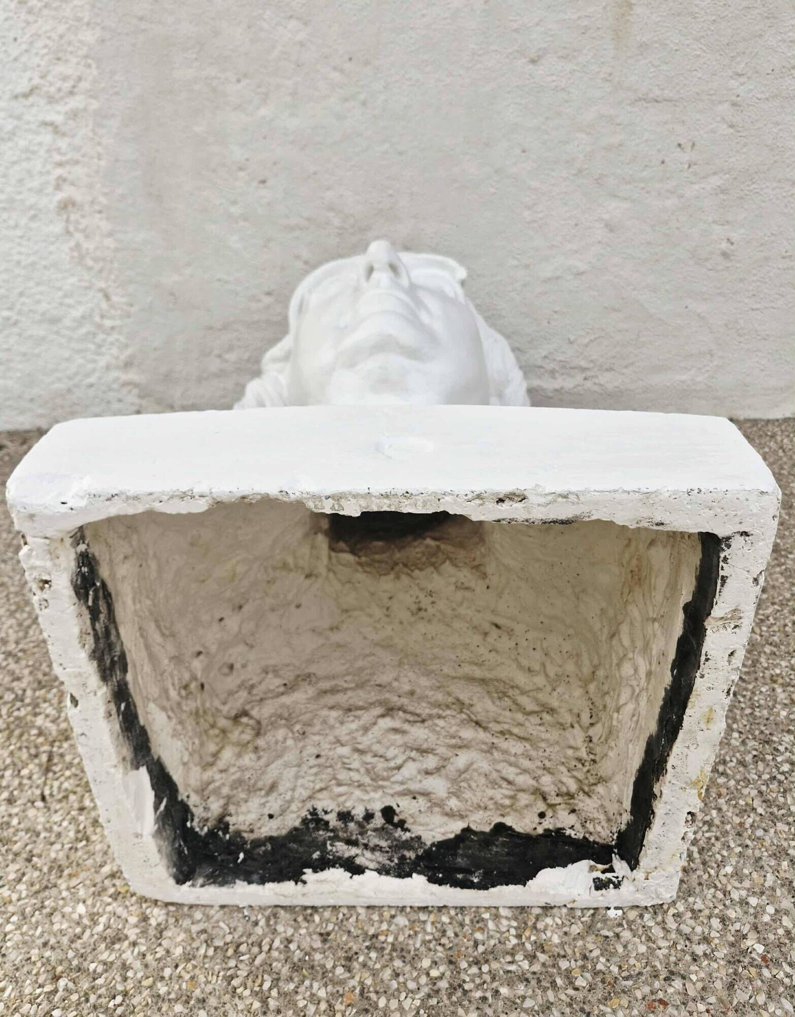Plaster bust "F. ARAGO / 1839" made by P.J. DAVID (of Angers)