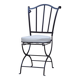 Périgordia© folding wrought iron chair
