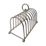 Silver metal toast door