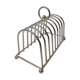 Silver metal toast door