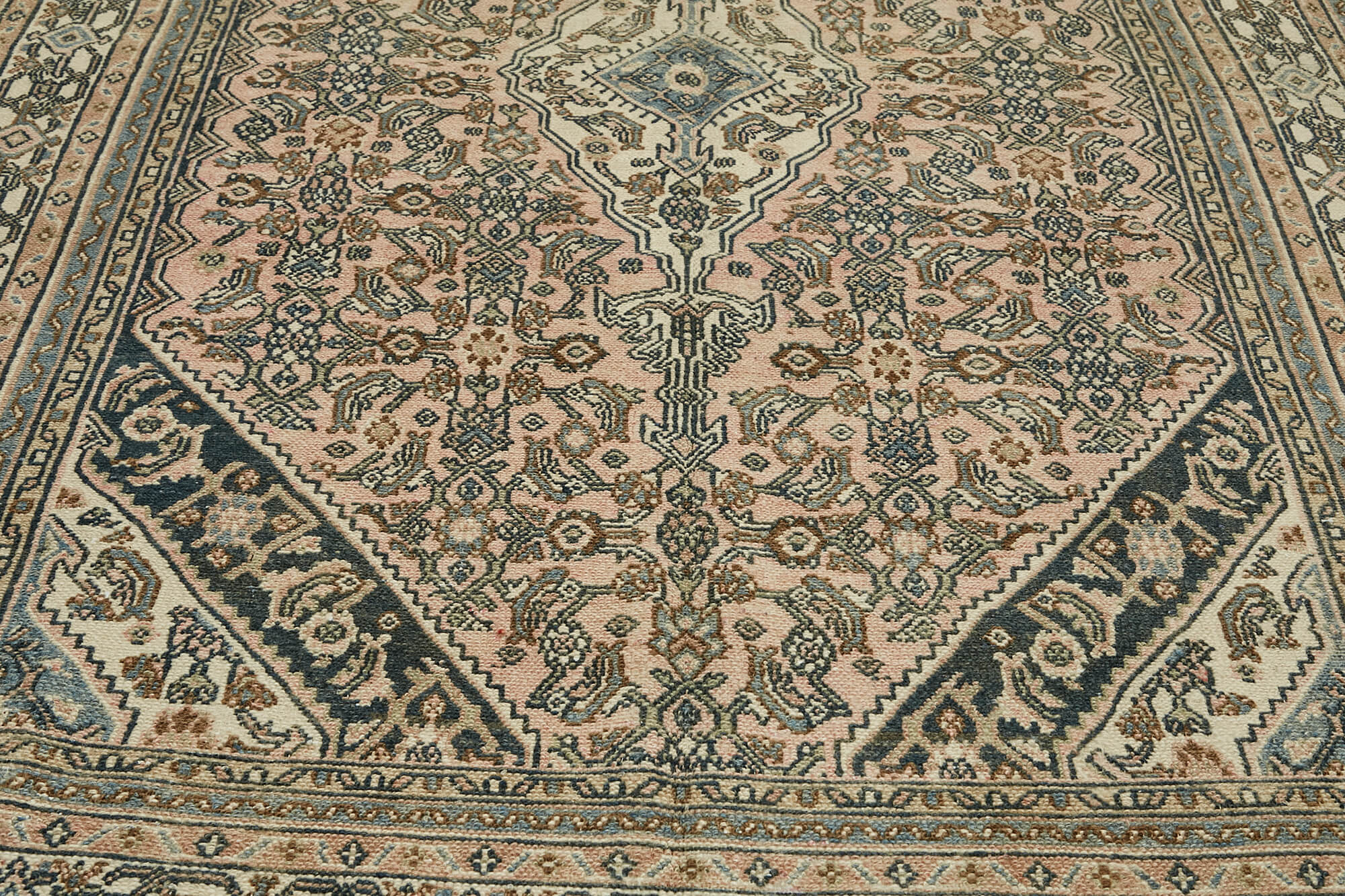 Handmade oriental rug 1980s 206 cm x 301 cm