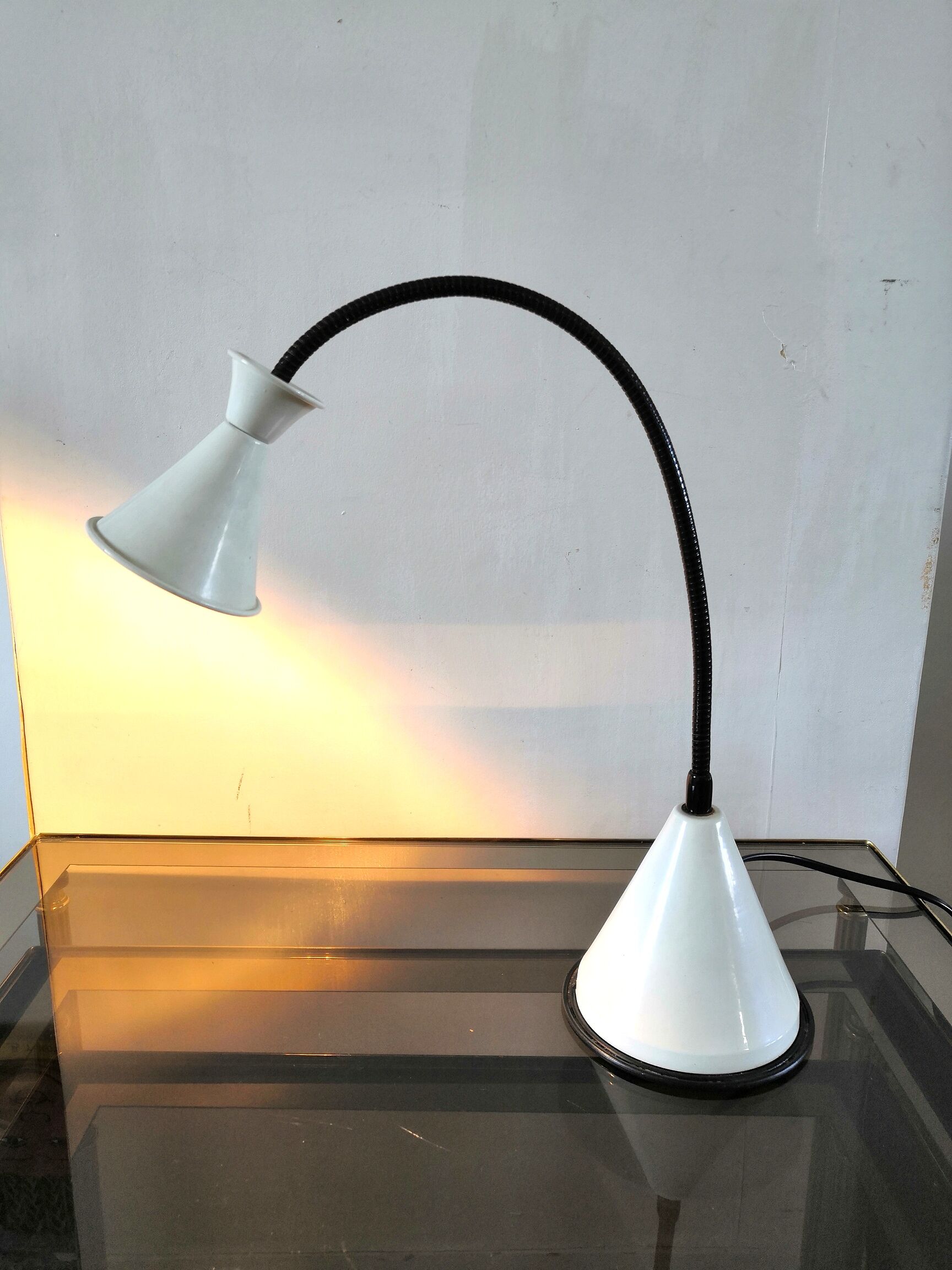 Flexible lamp Italian dedign casserole 80s