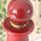 French 1950s ceramic vinaigrette set, Pol Chambost style