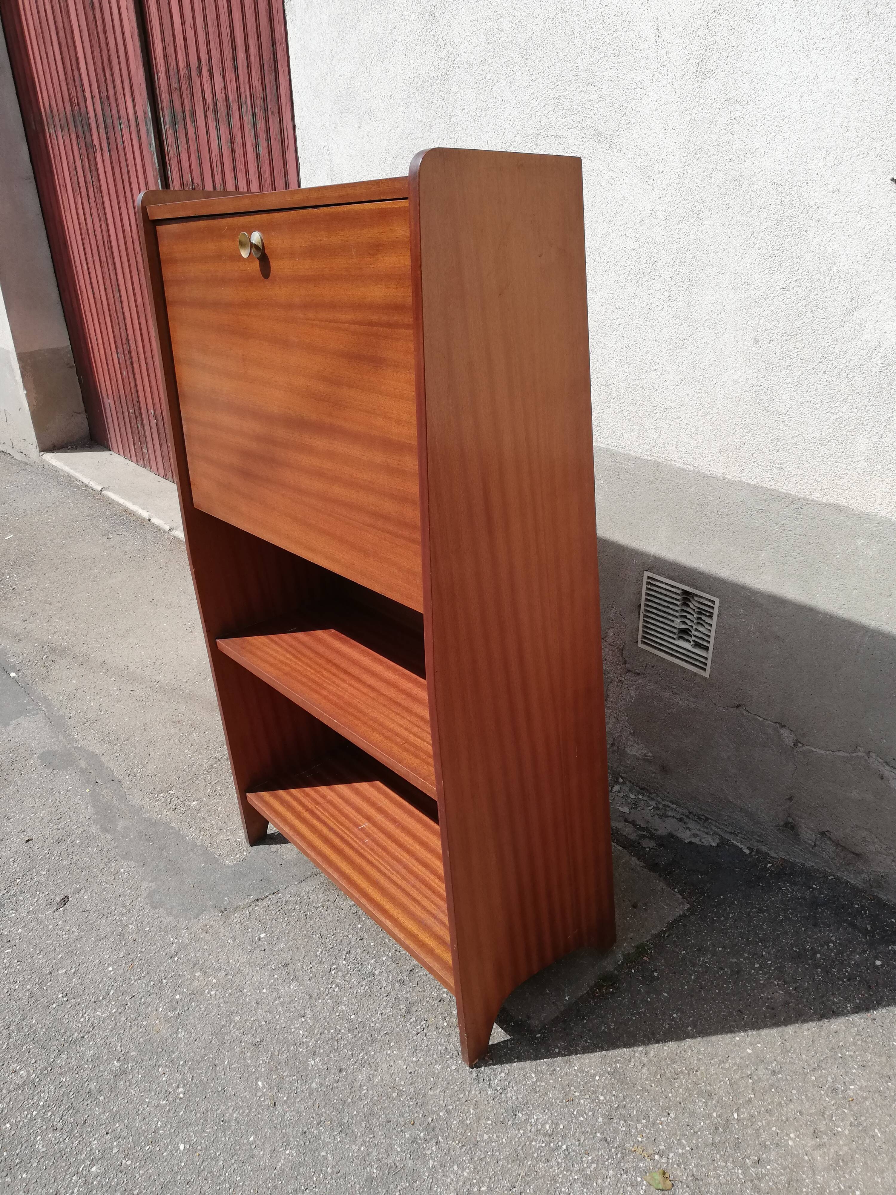 Vintage secretary 2 shelves