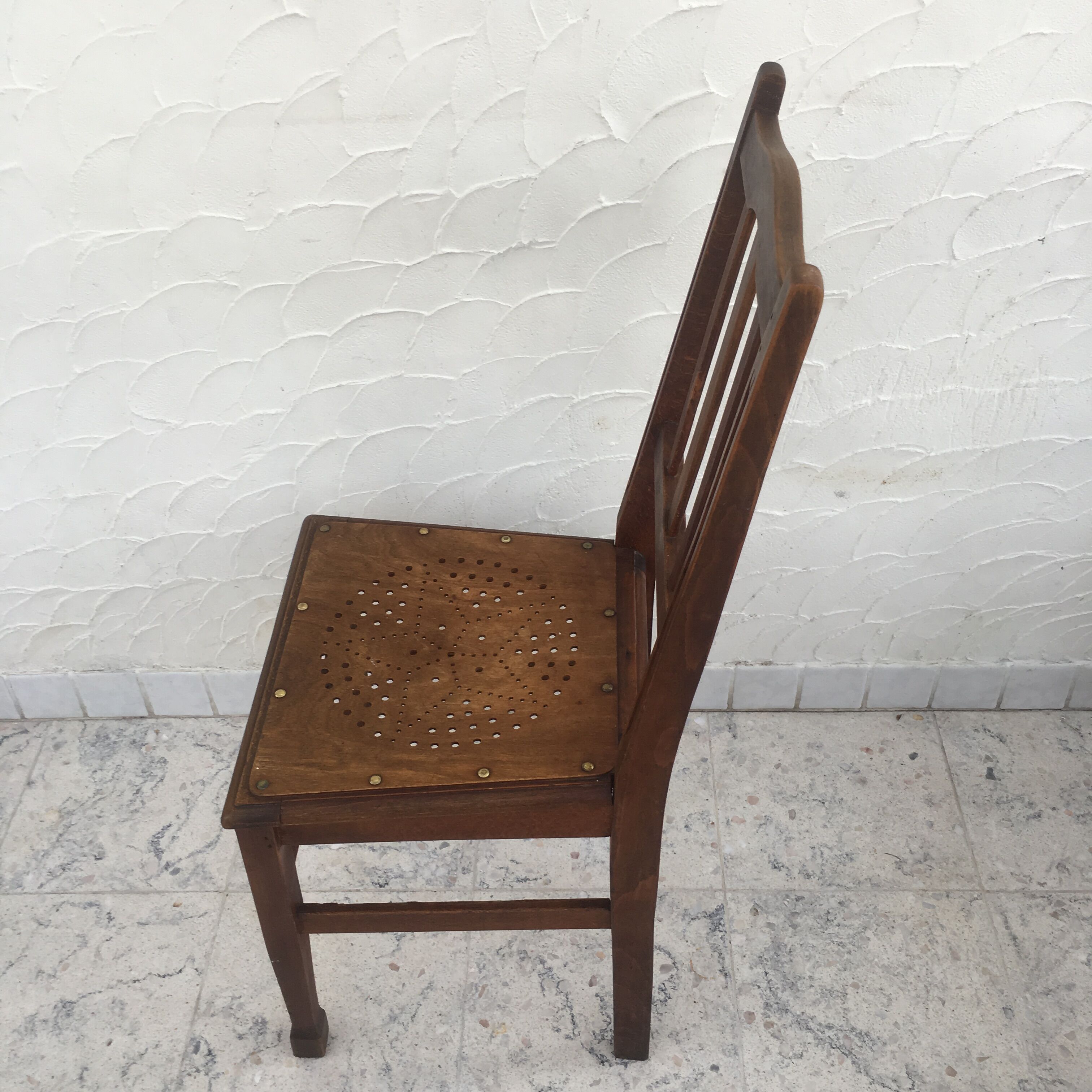 Lot of 6 Bistrot chairs Luterma