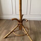 Rattan Parrot Coat Rack