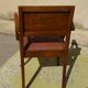Sièges art déco assortis: 1 fauteuil bridge et 2 chaises