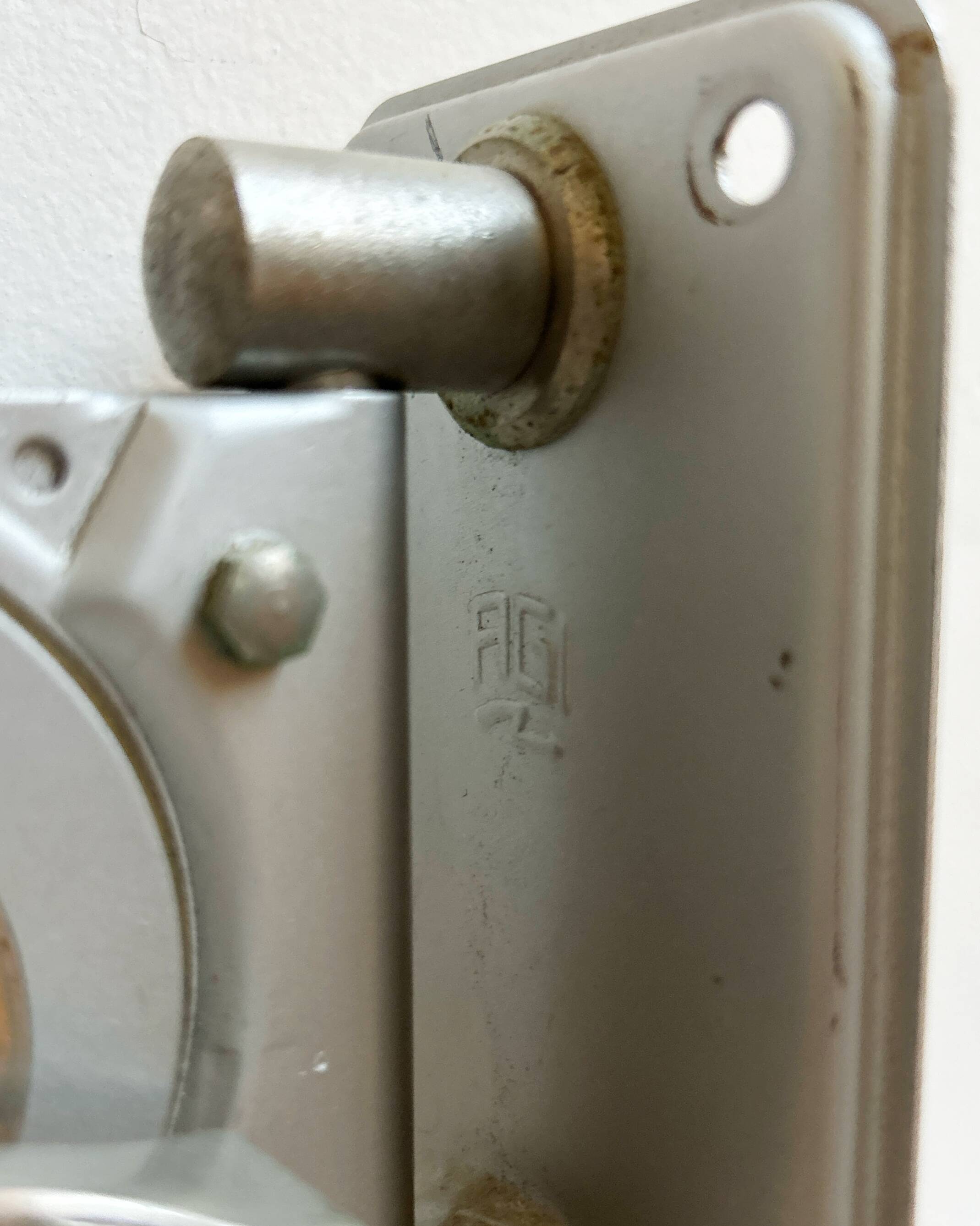 Industrial scissors lamp AGI, Belgium, 1920s