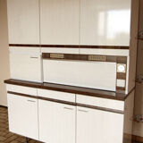 White vintage formica kitchen furniture