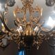 Lustre bronze 8 branches