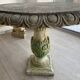 Table de jardin en pierre