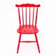 Red chair, Poland, 1940s. After renovation.