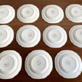 Set of 11 Rare Bread & Butter Plates by Barker Bros Ltd, Sandringham Pattern, Made in 1930-1937