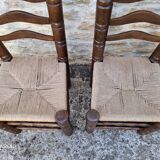 Chaises style Charles Dudouyt