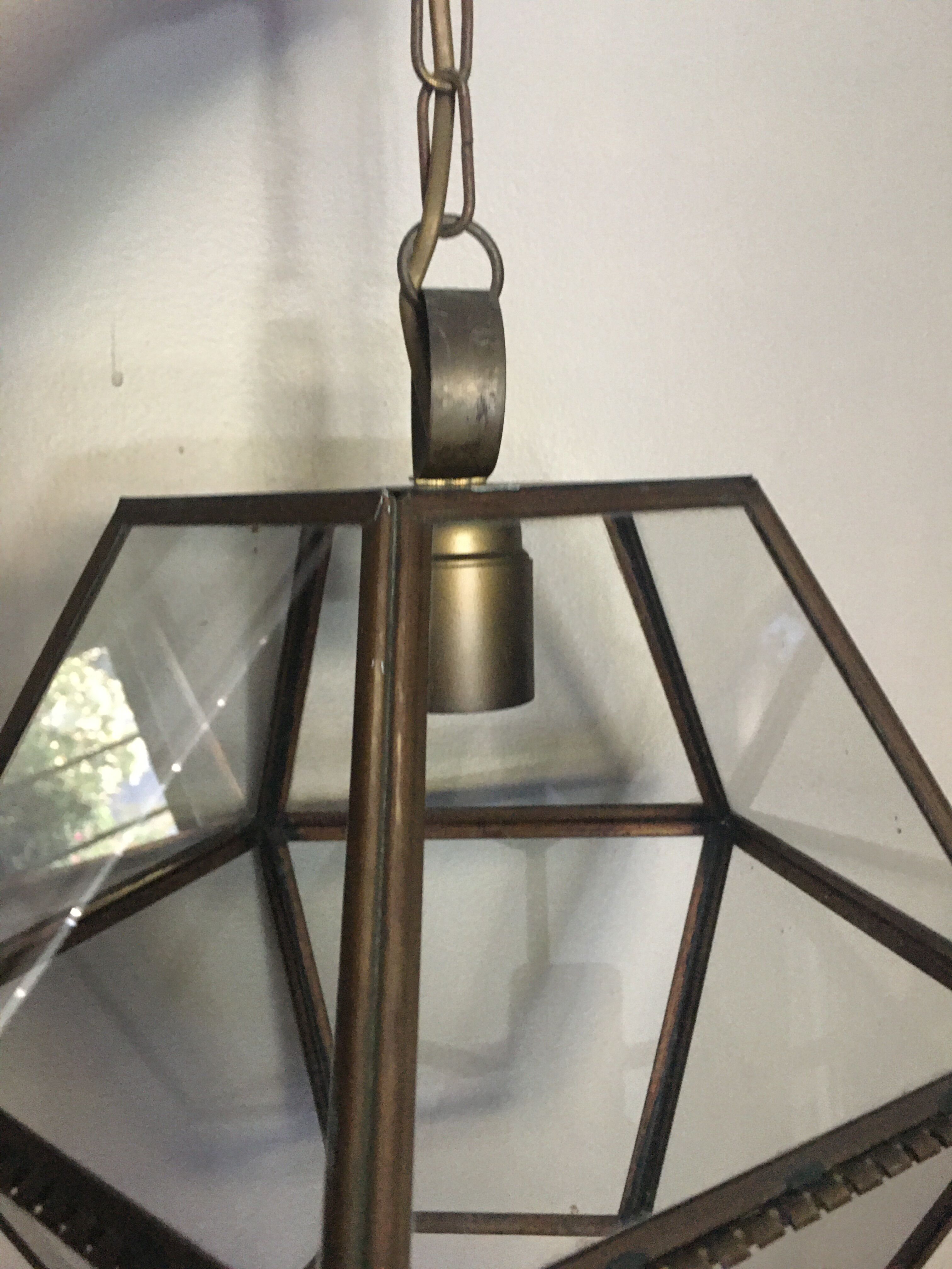 Brass lantern