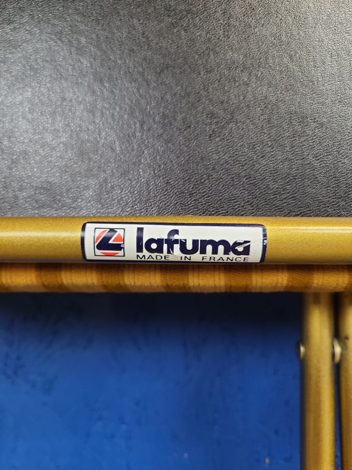 Vintage folding chair lafuma circa 1970