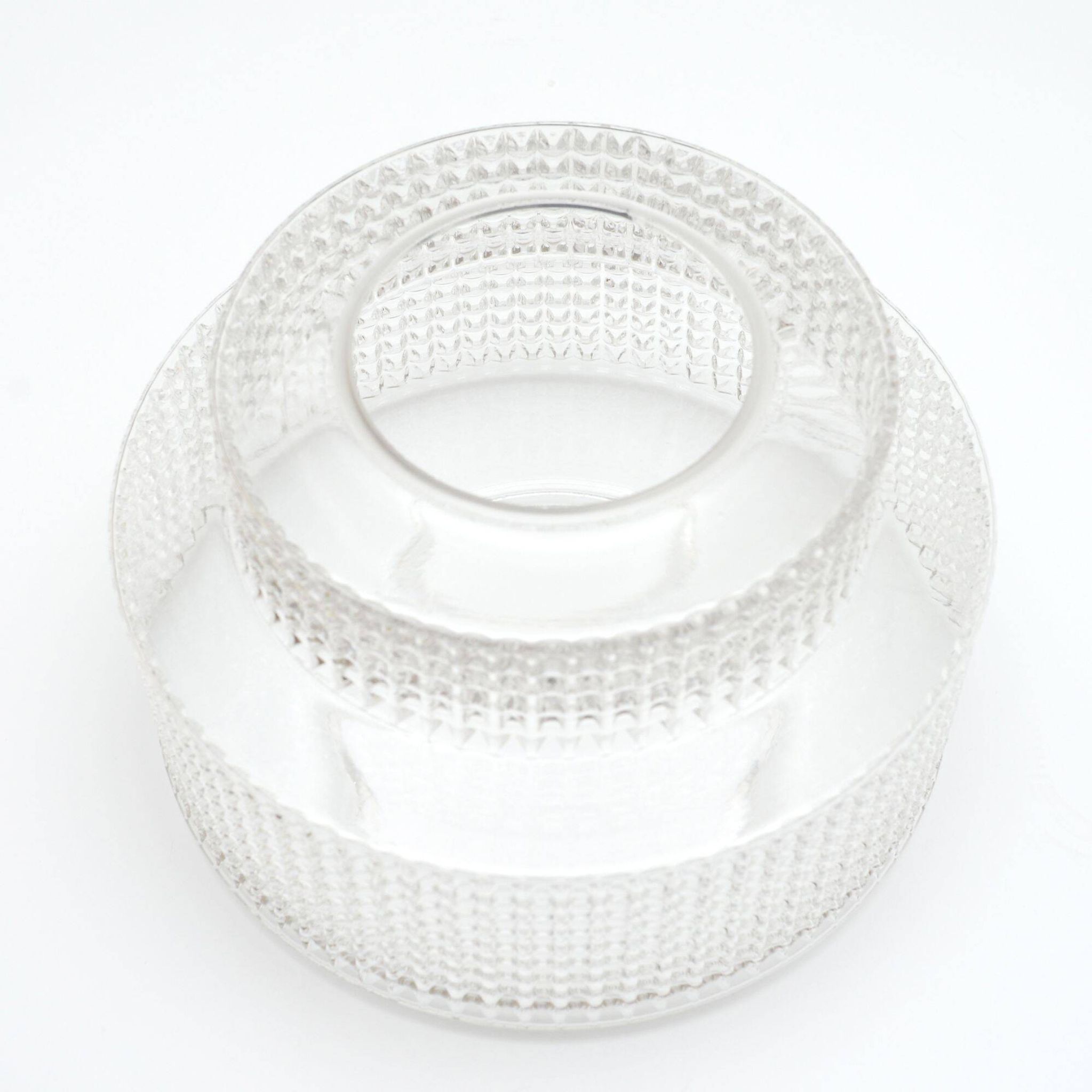 Scandinavian glass lamp, vintage 1970s